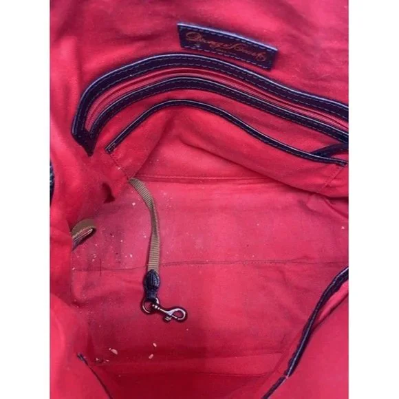 Dooney And Bourke Summer Black Leather Cross Body Bag - Picture 9 of 9